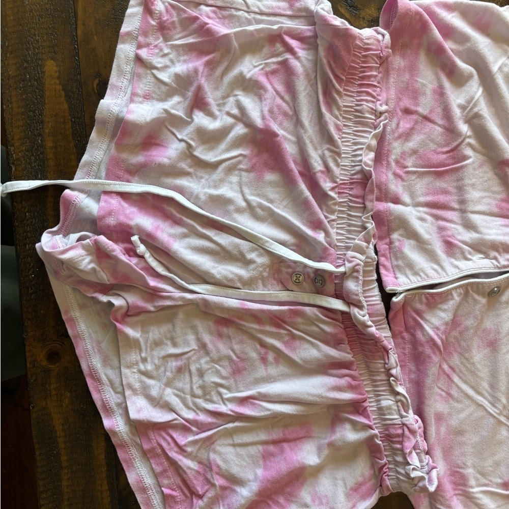 Splendid Pink Tie-Dye Pajama Set - Picture 5 of 7